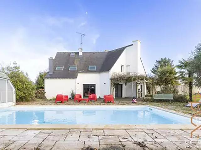 Surzur 56450 Achat / Vente maison 7 pièces t7 piscine terrasse