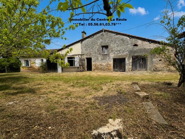 Sur 1,80 Hectares de terrain, ancien corps de ferme à rénove
