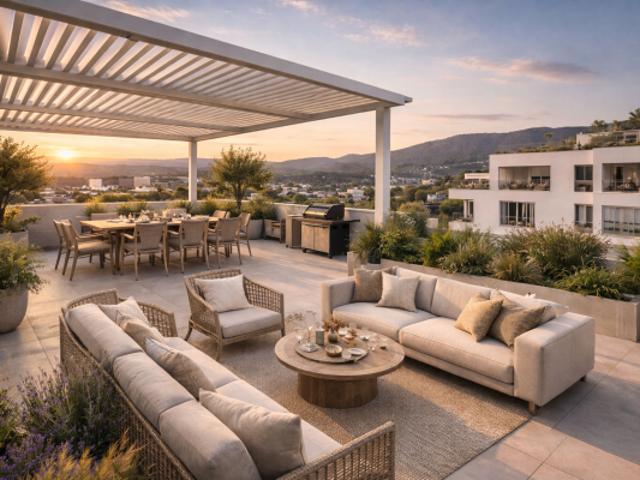 SUR LE TOIT DU CABOT ! MAGNIFIQUE T4 DUPLEX AVEC IMMENSE ÉSPACE ÉXTÈRIEUR !