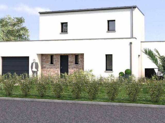 Sur le terrain de votre choix, construisez cette maison moderne et fonctionnelle de 130M2 avec garage et carport