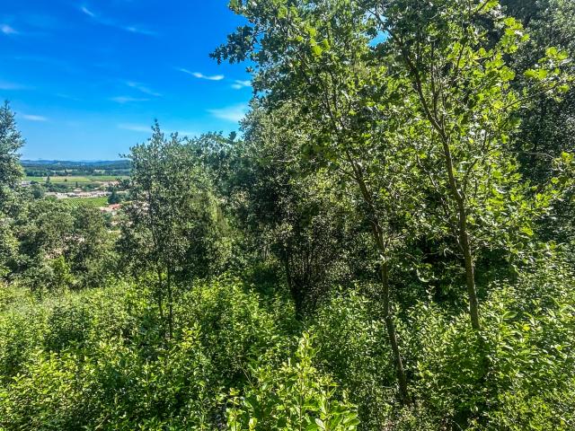 Sur les hauteurs, magnifique terrain constructible