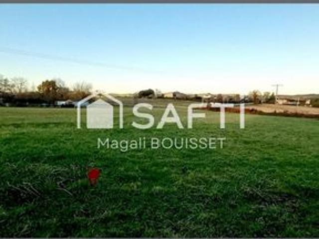 Sur les hauteurs serre de Cazaux Terrain constructible de 1475m² et 1790m² agricole