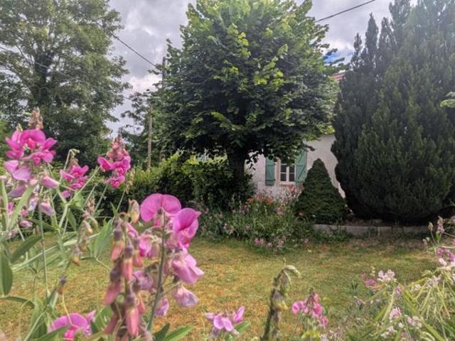 Sur Montaigu le blin, longère et dépendances