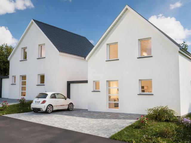Sur un beau terrain au calme cette maison + terrrain de 310m² à Friesen