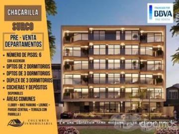 Surco CHACARILLA – PRE VENTA Departamentos Flats y Dúplex de 2 y 3 Dormitorios