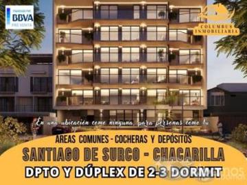 Surco CHACARILLA – PRE VENTA Departamentos Flats y Dúplex de 2 y 3 Dormitorios