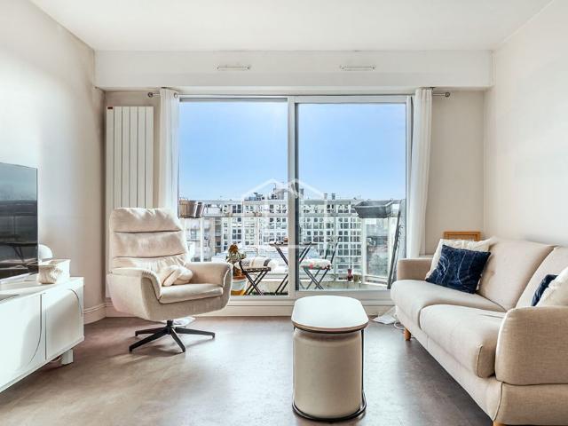 Suresnes 92150 2 pièces MEUBLÉ de 50.17 m² avec balcon + cave + parking