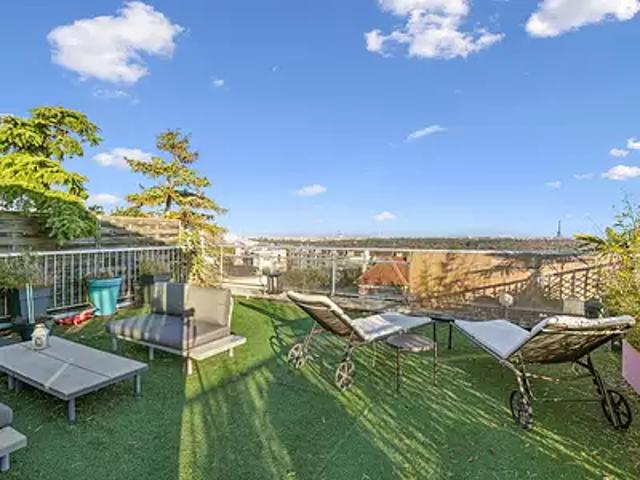 Suresnes 92150 Achat / Vente appartement 5 pièces t5 au dernier étage cave