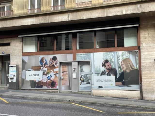Surface commerciale avec emplacement idéal