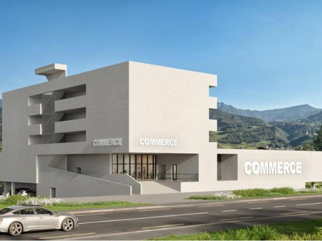 Surfaces commerciales modulables Saxon