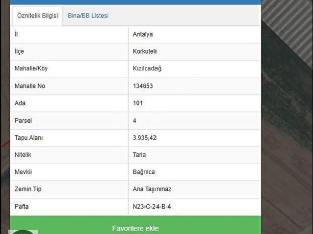 SÜRMELİ 'DEN KIZILCADAĞ'DA SERA YERİ 3935M2 SATILIK