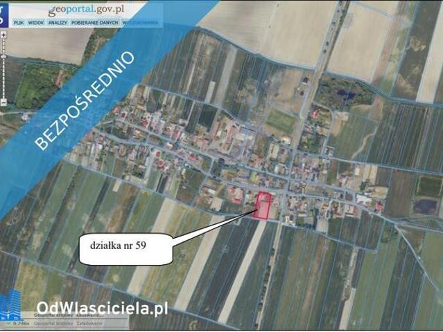 Syndyk sprzeda działkę zabudowaną domem we wsi Łękanów