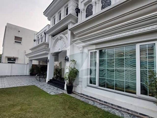 SYED BROTHERS PROUDLY OFFERS: 1 Kanal Elegant & Fully Furnished Bungalow With Basement & Solar Is Available In The Best Block Of DHA Lahore