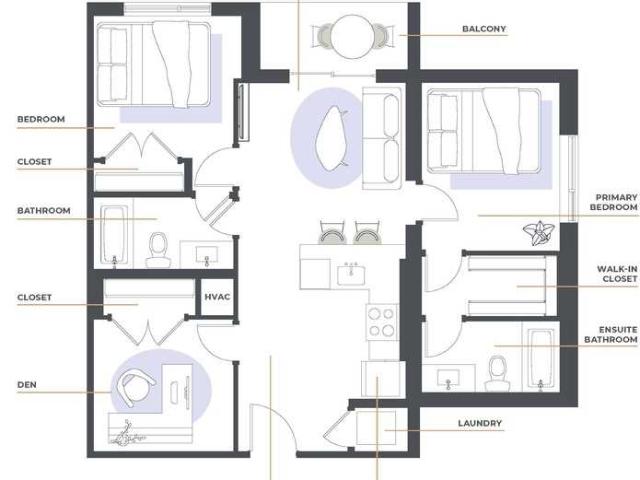 Sylk Towers 2 Bedroom Apartment for Rent at 3241 King St E, Kitchener, ON N2A 0M4 Centreville Chicopee