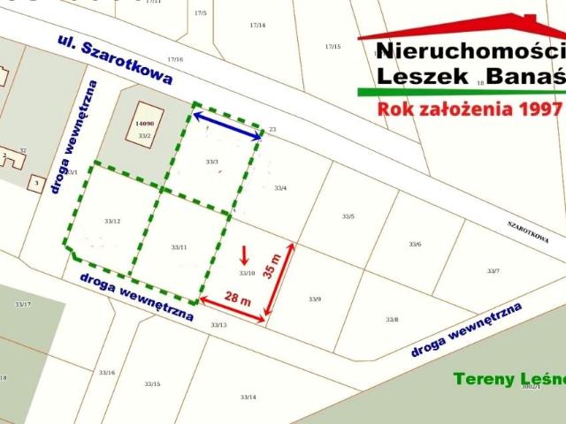 Szarotkowa 994 m², Grudziądz