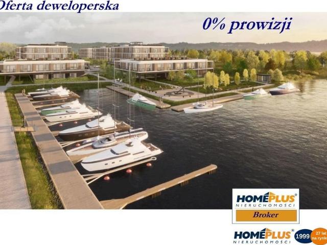 Apartament z balkonem i tarasem nad Jeziorem Dąbie